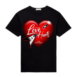 Love Hurts - Power Ballads & Anthems T-Shirt