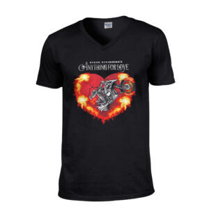 *NEW* Anything For Love V-Neck Heart T- shirt