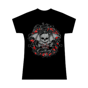 Vampires Rock Ladies T Shirt